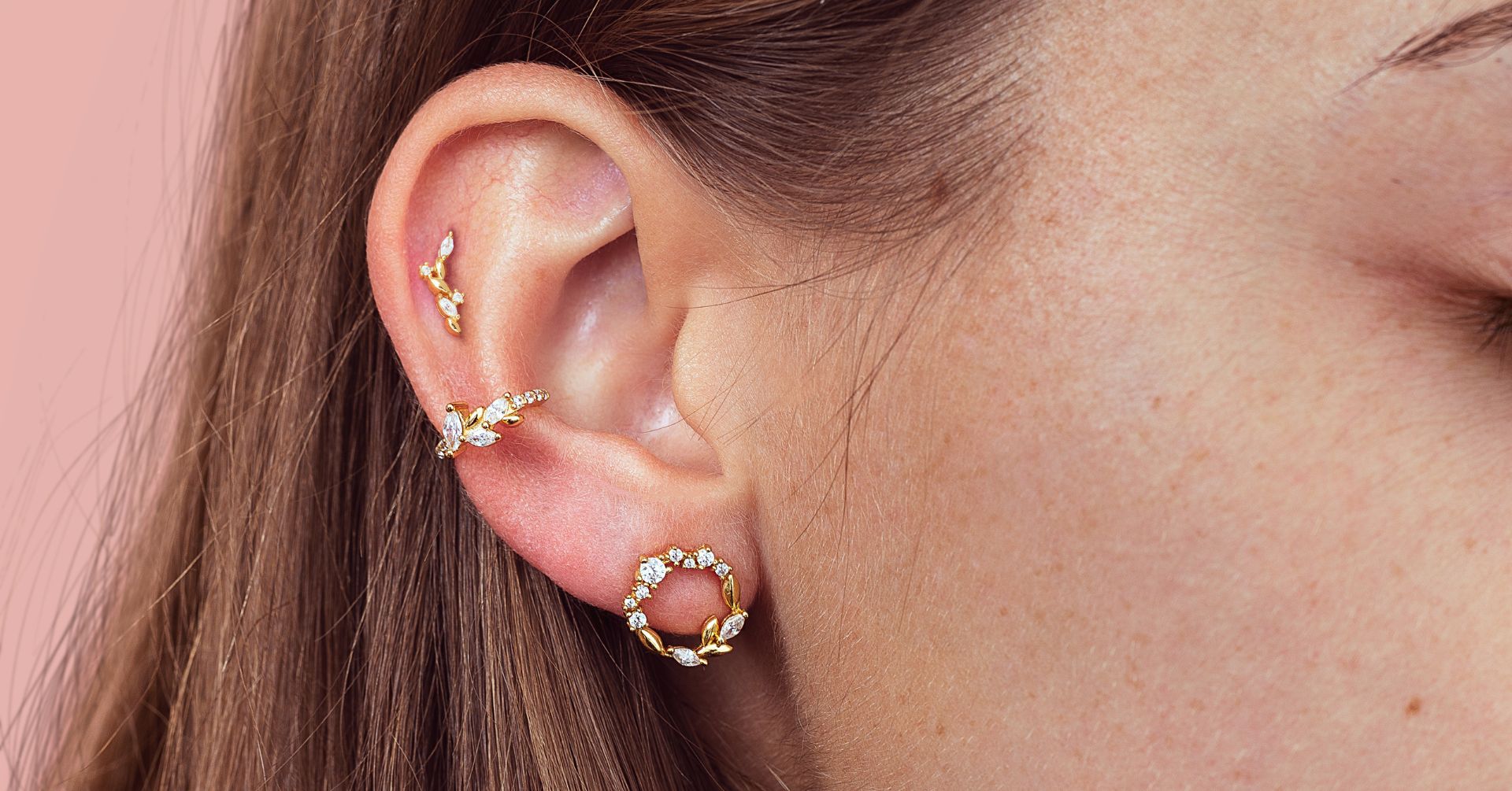Gum leaf stud earrings - Australian made jewellery by Go Do Good